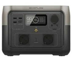 EcoFlow RIVER 2 MAX juoda