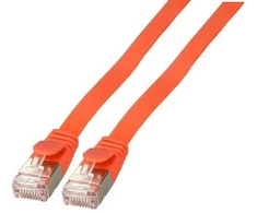 EFB Plokščiasis tinklo kabelis Cat.6A, U/FTP, PVC, raudonas, 1,5 m (K5545RT.1,5)