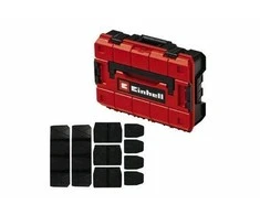 Einhell Einhell sistemos dėklas E-Case SF įsk. skirstytuvai, įrankių dėžė (juodas/raudona, su pertvaromis)