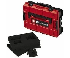 Einhell Einhell sistemos dėklas E-Case SF įsk. tinklelio putplastis, įrankių dėžė (juodas/raudona, su tinklelio putplasčio įdėklu)