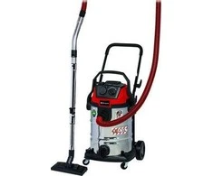 Einhell pramoninis dulkių siurblys Einhell TE-VC 2230 SACL, šlapias/sausas dulkių siurblys (raudonas/nerūdijantis plienas)