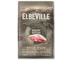 Sausas šunų ėdalas - ELBEVILLE Adult All Breeds Fresh antiena Healthy Digestion 4kg
