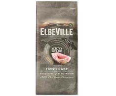 Sausa barība suņiem - ELBEVILLE Adult All Breeds Fresh karpis Healthy Skin and Coat 11,4kg