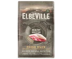 Sausas šunų maistas - ELBEVILLE Adult Mini Fresh antiena Healthy Digestion 4kg