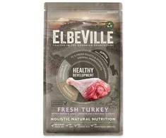 Sausa barība kucēniem - ELBEVILLE Puppy and Junior Mini Fresh kalakutiena Healthy Development 1,4kg