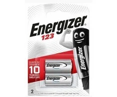 CR123 2BL ENERGIZER BAT.