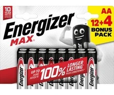 Energizer Energizer LR6/16 Max AA 12+4 zdarma