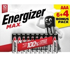 Energizer LR03/10 Max AAA 6+4
