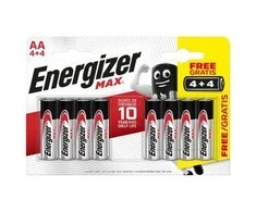 Energizer Energizer LR6/8 Max AA 4+4 zdarma