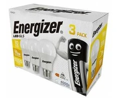 ENERGIZER LEMPUTĖ 11W / 75W E27 1055LM ŠILTA ŠVIESA 3vnt.
