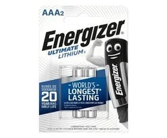Energizer Ultimate Lithium AAA 2 pakuotė
