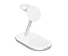 „Epico 3in1 MagSafe“ įkrovimo stovas – „iPhone“ įkrovimas 15W – Baltas