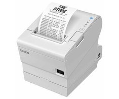 Spausdintuvas Epson TM-T88VII (111): USB ETHERNET - NUOSEKLIOS JUNGTIES PS Baltas