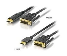 Kabelis Equip HDMI - DVI-D 5m juoda (119325)