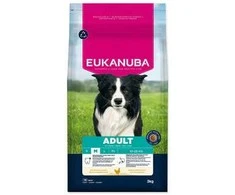 Eukanuba Life Care sausas pašaras vidutinių veislių šunims su vištiena, M, 3kg