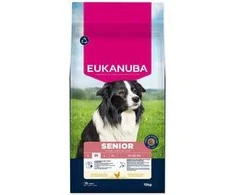 Eukanuba Life Care sausas pašaras vidutinių veislių vyresnio amžiaus šunims su vištiena, M, 15 kg