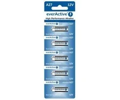 EverActive Šarminės baterijos A27 12V 5 vnt