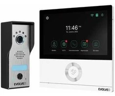 Evolveo DoorPhone AHD7, Namų WiFi vaizdo durų telefonų rinkinys su vartų arba durų valdymu baltu monitoriumi