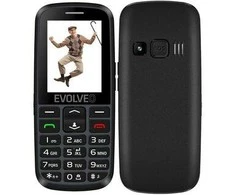 Mobilusis telefonas Evolveo EasyPhone EG mobilusis telefonas senjorams su pakroveju juoda