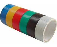 Izoliacinės juostos spalvotos 19 mm x 3 m 6 vnt. PVC EXTOL CRAFT 9550