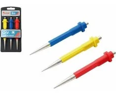 Metalinių žymeklių komplektas 3 vnt CR-V 0,8 mm; 1,5 mm; 2 mm 125 mm EXTOL PREMIUM 8801810