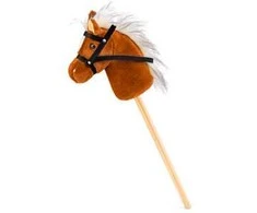 Faunica Hobby horse Scarlet, světle hnědý kůň na tyči