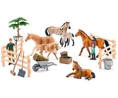 WOODYLAND FAUNICA Rinkinys koni 96035 60354