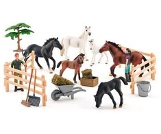 WOODYLAND FAUNICA Rinkinys koni 96036 60361