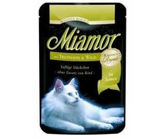 FINNERN GmbH end Co. KG Miamor Ragout 100g konservai katėms su kalakutiena ir žvėriena maišelyje