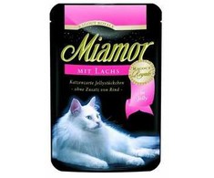FINNERN GmbH end Co. KG Miamor Ragout 100g konservai katėms su lašiša maišelyje