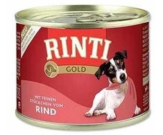 FINNERN GmbH end Co. KG Rinti auksinis suaugusių šunų konservuotas pašaras su jautiena, 185 g