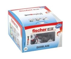 Kaiščiai gipso kartonui DUOBLADE, FISCHER 40 vnt.