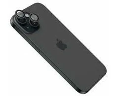 Szkło aparatu FIXED do Apple iPhone 15/15 Plus, gwiezdna szarość