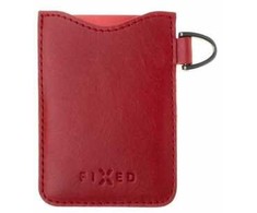 Fixed Skórzane etui na karty FIXED Cards, raudona