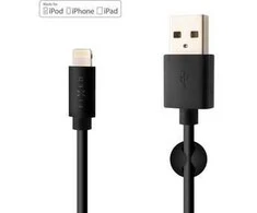 Fixed USB/Lightning 2m, juoda