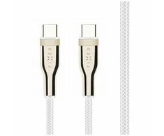 Fixed Ištaisyta Ištaisyta | Pintas kabelis USB-C/USB-C, 2m, 100W | FIXDB-CC2-WH