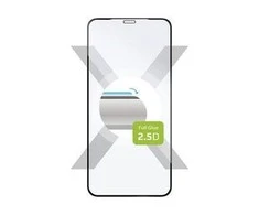Ochronne grūdintas stiklas FIXED Full-Cover do Apple iPhone X/XS/11 Pro, naklejane na cały ekran, juoda
