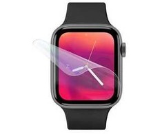 FIXED Invisible Protector TPU ekrano plėvelė, skirta Apple Watch 45 mm skaidriai