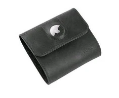 Fixed Fiksuotas | Klasikinė piniginė, skirta AirTag | Apple | Tikra karvės oda | Juodas | Piniginės išmatavimai : 11 x 11,5 cm; Piniginės uždarymas tvirtinamas magnetu; Mažesnė kišenė Apple AirTag; vidinė paslėpta kišenė; 4 kišenės kreditinėms kortelėms ar dokumentams