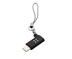 Kabelis USB Fixed Adapteris FIXED Link do ładowania i przesyłu danych su microUSB na Lightning juoda