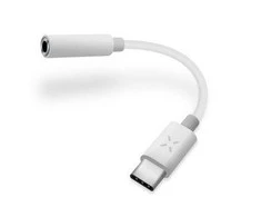 Fixed Link Adapteris USB-C/3.5mm Jack | FIXL-CJD-WH | Baltas