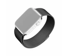 Fixed Fiksuotas | Tinklinis dirželis, skirtas „Apple Watch“ 42/44/45/46/49 mm | 42 mm, 44 mm, 45 mm, 46 mm, 49 mm | Juodas