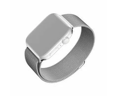 Fixed Fiksuotas | Tinklinis dirželis, skirtas „Apple Watch“ 42/44/45/46/49 mm | Sidabrinis