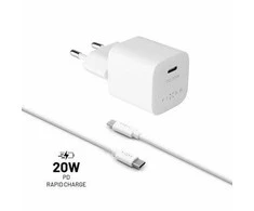 Fixed Ištaisyta | Mini kelioninis įkroviklis USB-C/USB-C laidas