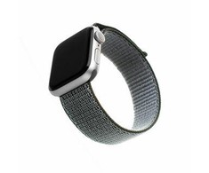 Dirželis nylonowy FIXED do Apple Watch 38/40/41mm, oliwkowy
