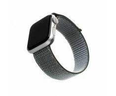Dirželis nylonowy FIXED do Apple Watch 38/40/41mm, oliwkowy
