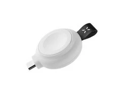 FIXED Orb Charger Apple Watch su greito įkrovimo palaikymu balta spalva
