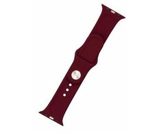 Fixed Rinkinys pasków silikonowych FIXED do Apple Watch 42/44/45/49mm, bordowo-raudona