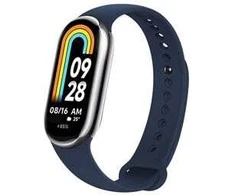 FIXED Silikoninis dirželis Silikoninis dirželis skirtas Xiaomi Mi Band 8 mėlynai