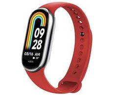 Fixed Silikonowy dirželis FIXED Silicone Strap pro Xiaomi Smart Band 10/9/8, raudona